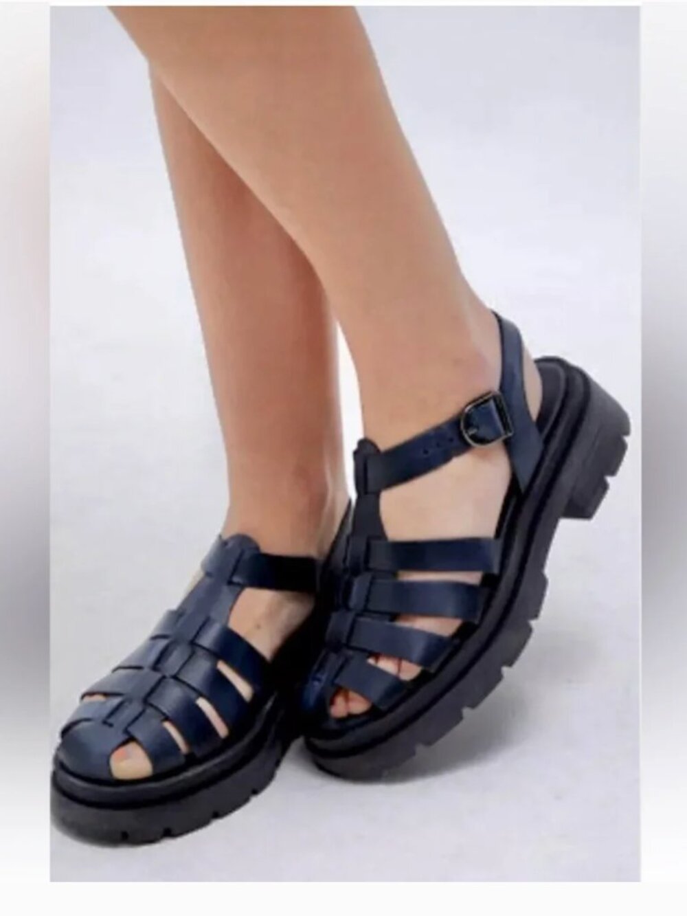 Free People Delaney Fisherman Platforms - Picture 2 of 7